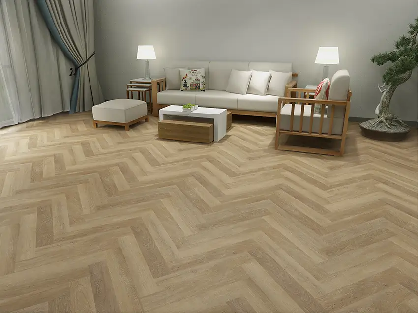 Example floor in a room