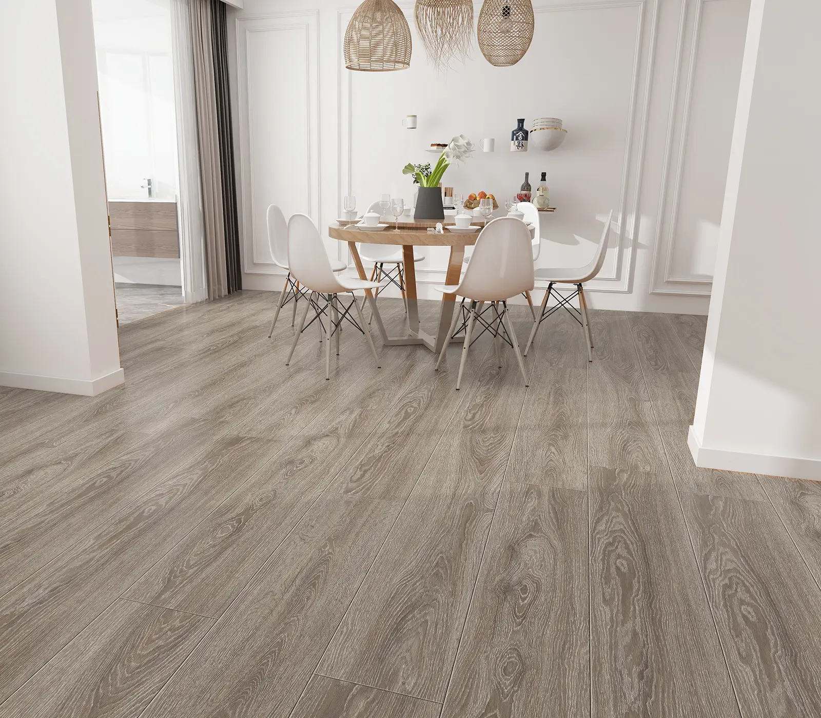 Room with 'Ecco' flooring