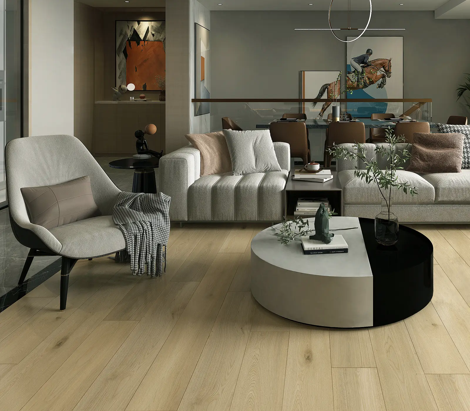 Room with 'Omnia Standard' flooring